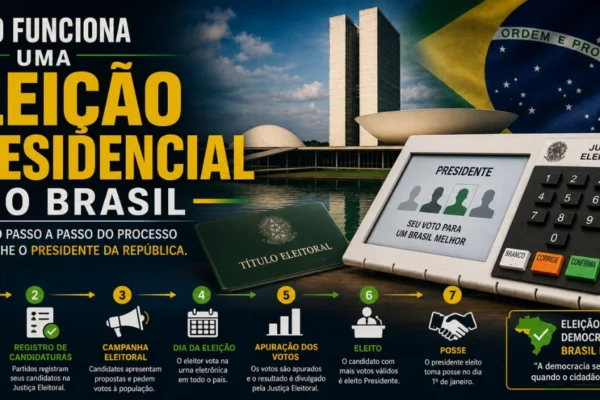 Como funciona uma eleição presidencial no Brasil