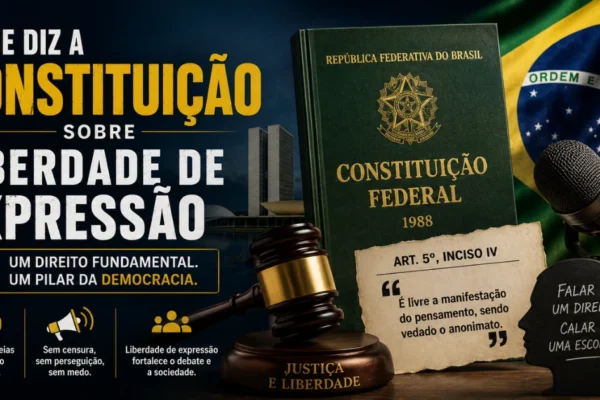 O que diz a Constituição sobre liberdade de expressão