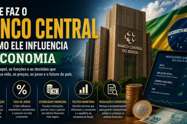 O que faz o Banco Central e como ele influencia a economia